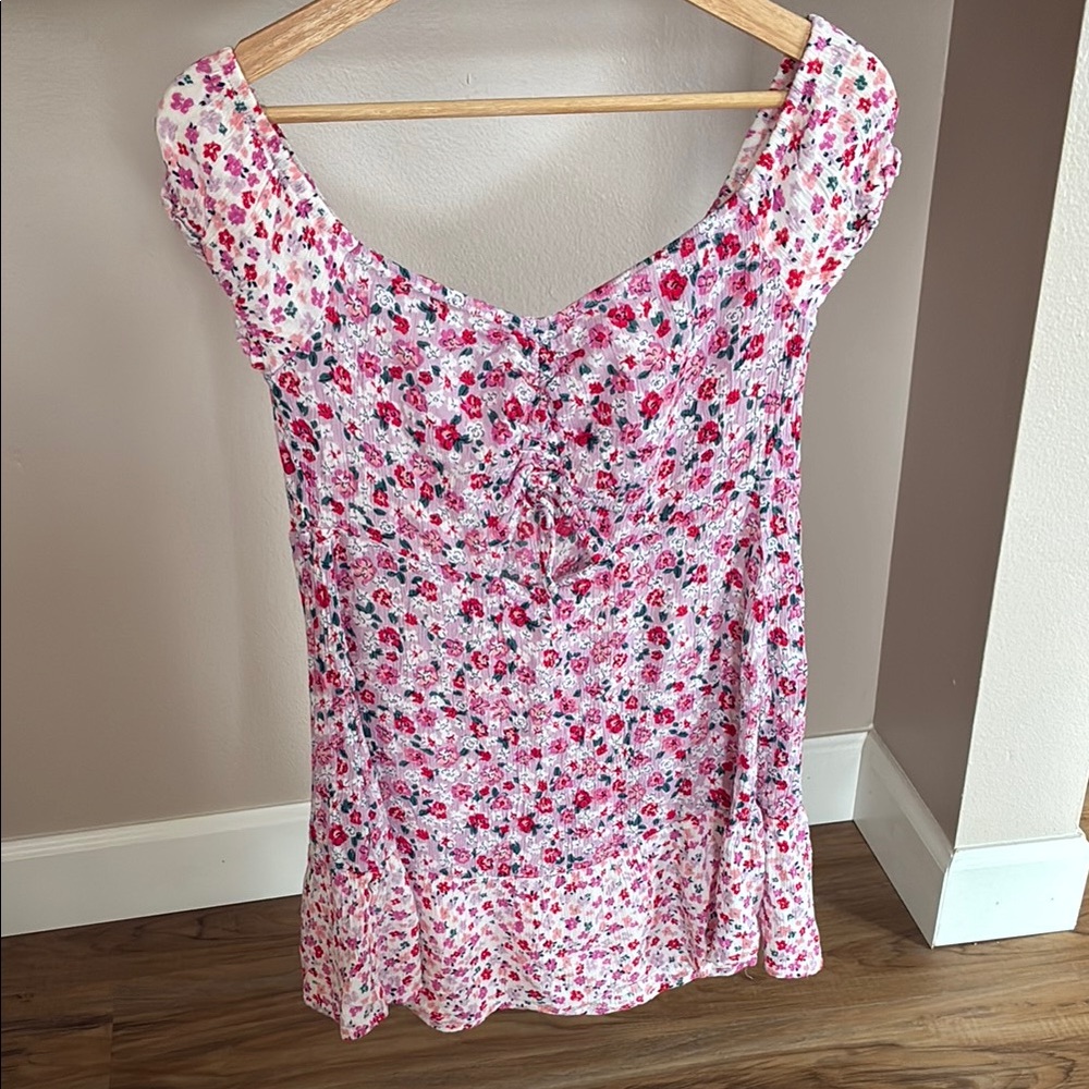 Floral Pink Dress